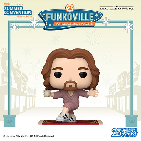 Funko Pop! Movies: The Big Lebowski #1414 - The Dude (Summer Convention 2023 International Exclusive)