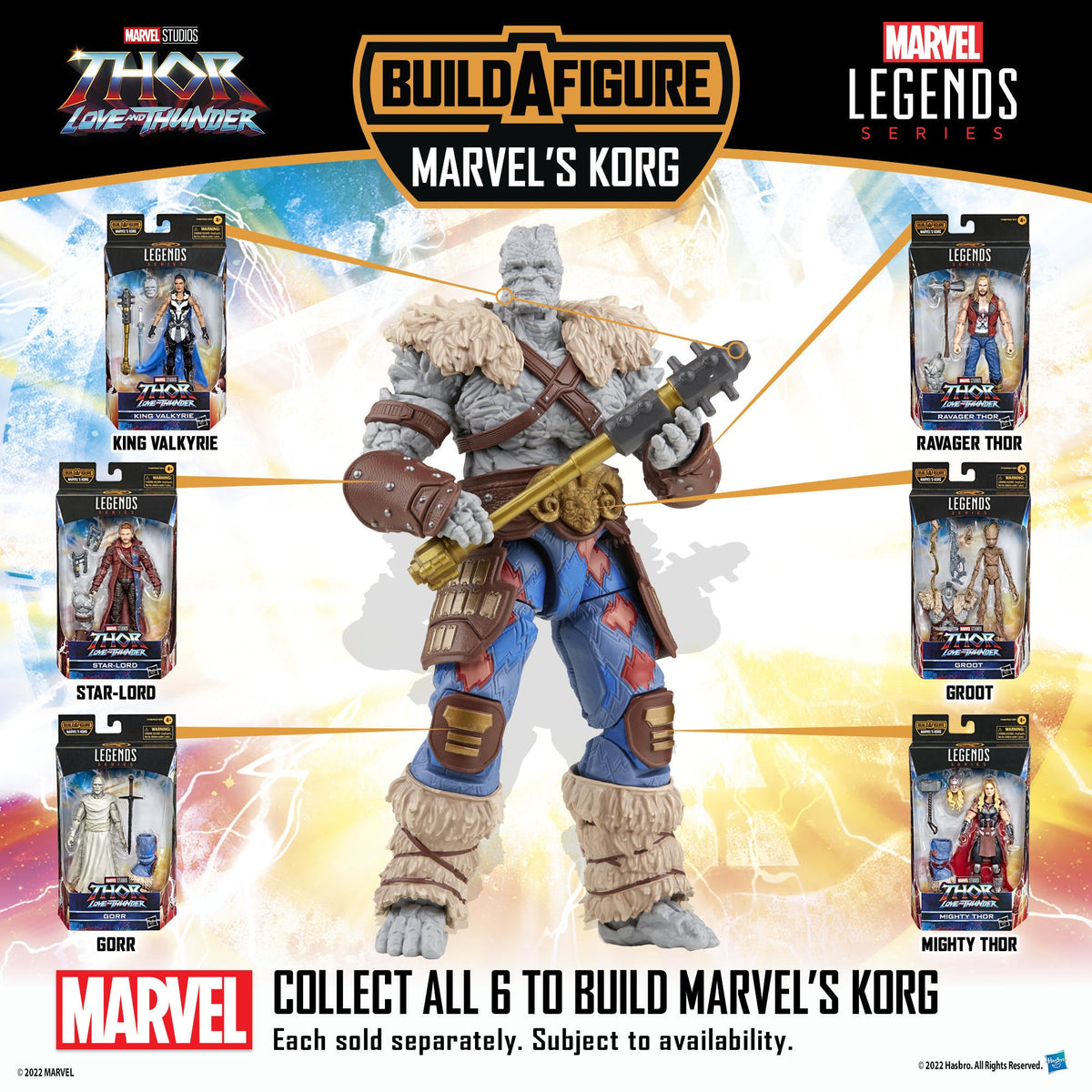 Achetez Figurine Marvel Legends Thor Lt STAR-LORD Af