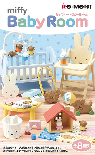 Re-ment MIFFY Baby Room (Set of 8) - Simply Toys