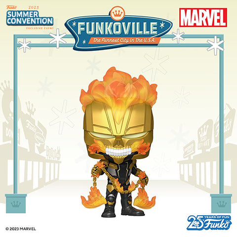 Funko Pop! Marvel: Midnight Suns #1248 - Ghost Rider (Summer Convention 2023 International Exclusive)