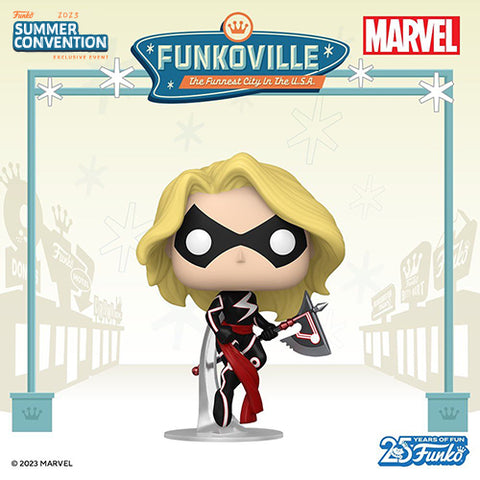 Funko Pop! Marvel #1263 - Captain Marvel (Summer Convention 2023 International Exclusive)