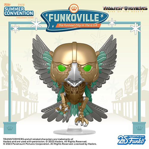 Funko Pop! Movies: Transformers: Rise of the Beasts #1379 - Airazor (Summer Convention 2023 International Exclusive)