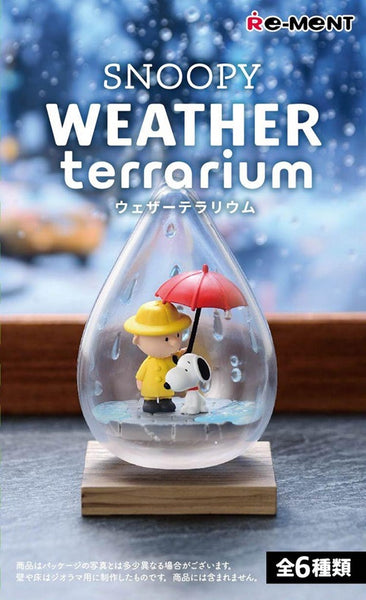 Re-ment Snoopy Weather Terrarium (Set of 6)