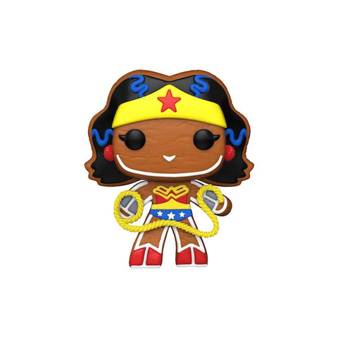 Funko Pop! Heroes: DC Holiday 446 - Wonder Woman (Gingerbread)