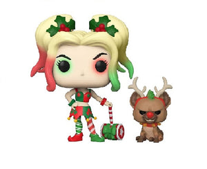 Funko Pop! Heroes - DC Holiday #357- Harley Quinn (w/Helper)