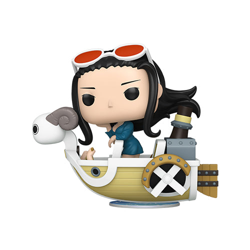 Funko Pop! Ride Deluxe: One Piece #132 - Nico Robin (w/Mini Merry II) (Summer Convention 2025) (International Exclusive)