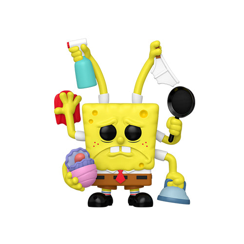 Funko Pop! Premium: Spongebob Squarepants #2001 - Spongebob Cleaning (Summer Convention 2025) (International Exclusive)