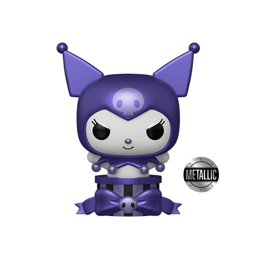Funko Pop! Sanrio #569:  Kuromi (w/Present) (Summer Convention 2025) (Metallic) (International Exclusive)