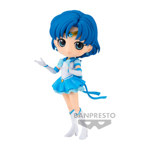 Banpresto Q Posket Pretty Guardian Sailor Moon Cosmos The Movie - Eternal Sailor Mercury (Version A)