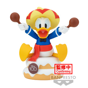 Sofubi Figure Disney Characters - Donald Duck - Disney 100th Anniversary Version