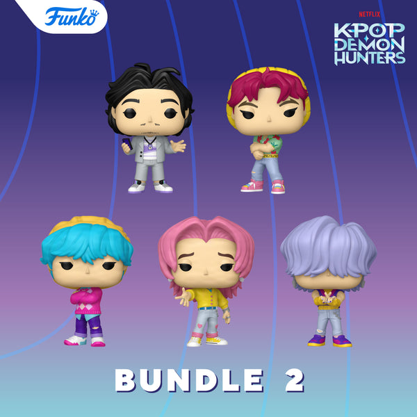 (Pre-Order) Funko Pop! Animation: KPOP Demon Hunter Bundle 2 - Simply Toys
