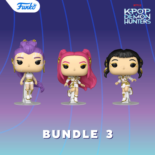 (Pre-Order) Funko Pop! Animation: KPOP Demon Hunter Bundle 3 - Simply Toys