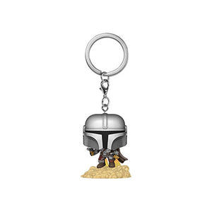 Funko Pop! Keychain -  Mandalorian - Mandalorian (w/Blaster)