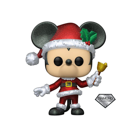 Funko Pop! Disney: Holiday #612 - Mickey Mouse (Diamond Glitter) (International Exclusive)