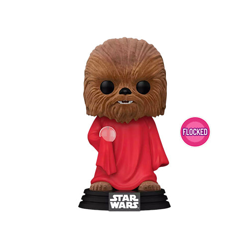 Funko Pop! Star Wars  #576 : Chewbacca (w/Robe) (Flocked) (International Exclusive)