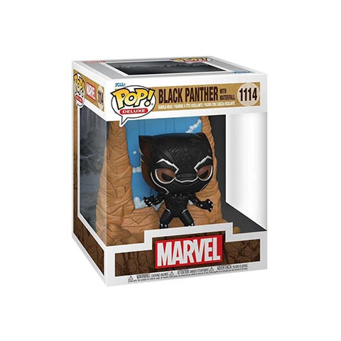 Funko Pop! Deluxe: Black Panther #1114 - Black Panther (w/Waterfall) (International Exclusive)