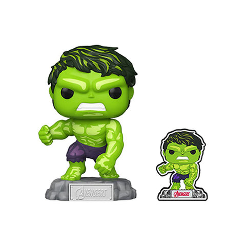 Funko Pop! Marvel: Hulk 60th Anniversary #1270 - Hulk (w/pin) (International Exclusive)