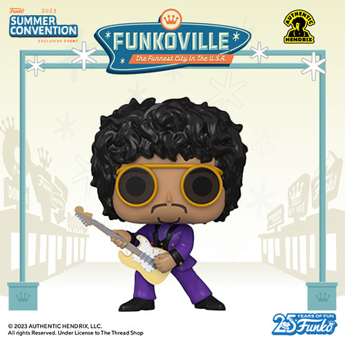 Funko Pop! Rocks: Jimi Hendrix #311 (Summer Convention 2023 International Exclusive)