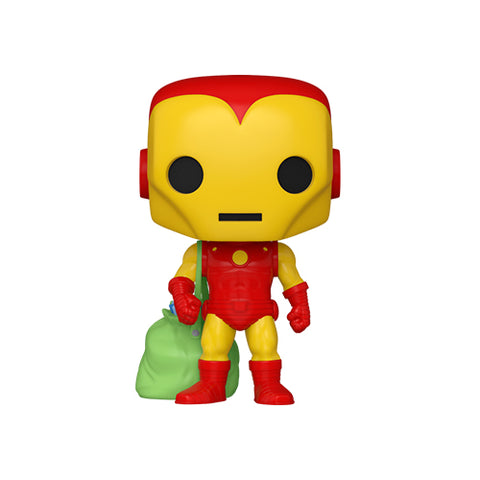 Funko Pop! Marvel: Holiday #1282 - Iron Man (w/Bag)
