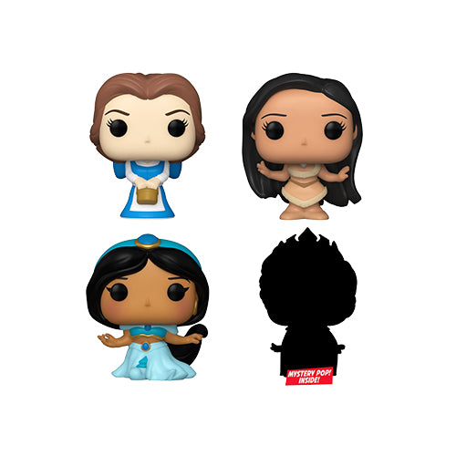 Funko Bitty Pop – Disney Princess - Belle (4 Pack)