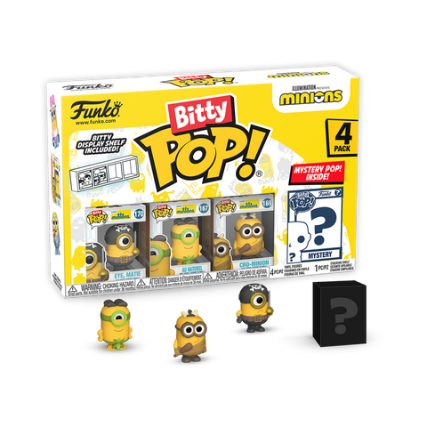 Funko Bitty Pop – Minions - Eye Matie (4 Pack)