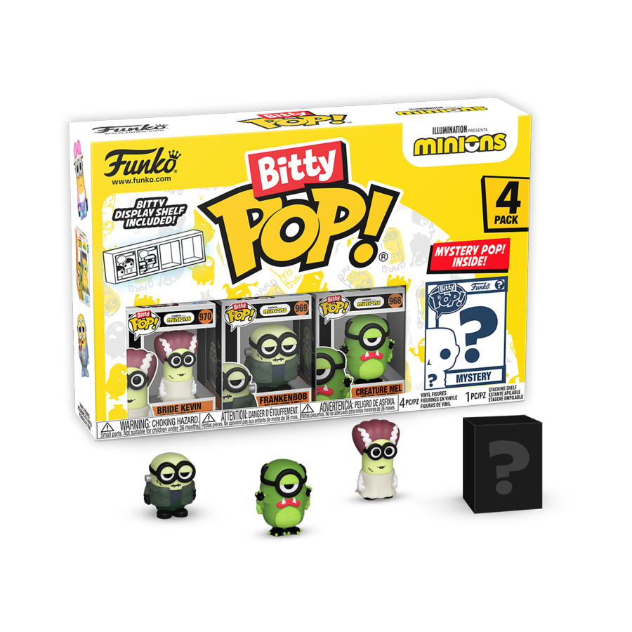 Funko Bitty Pop – Minions - Frankenbob (4 Pack)