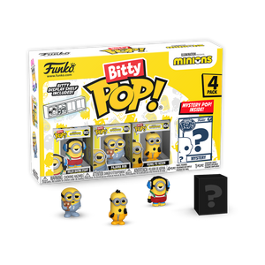 Funko Bitty Pop – Minions - Roller Skating Stuart (4 Pack)