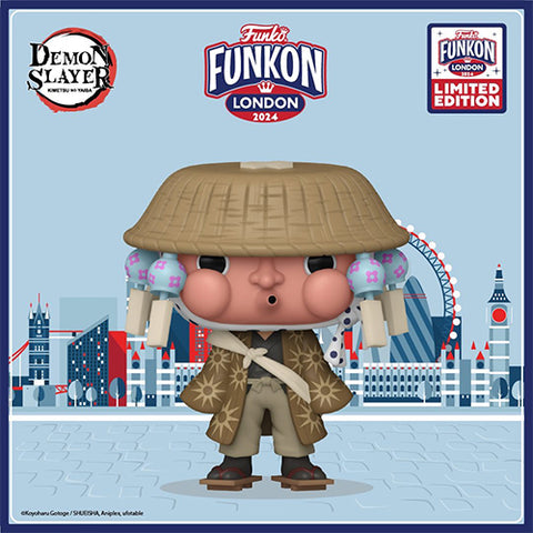 Funko Pop! Animation: Demon Slayer #1445 - Haganezuka (London Funkon 2024) (International Exclusive)