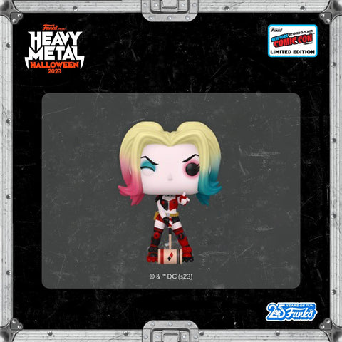 Funko Pop! Heroes: WB100 #483 - Harley Quinn (Fall Convention 2023 International Exclusive)