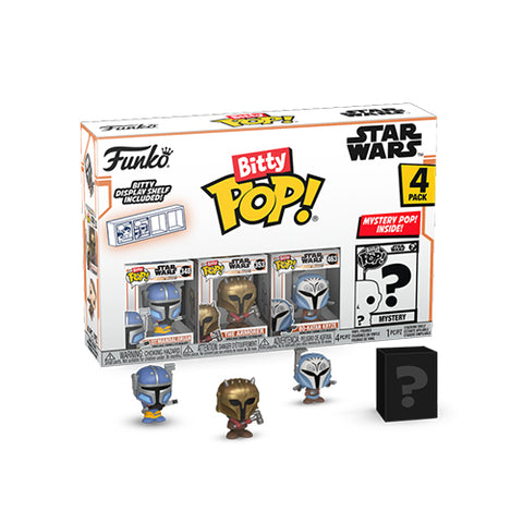 Funko Bitty Pop!: Mandalorian - Heavy Mandalorian (4 Pack)