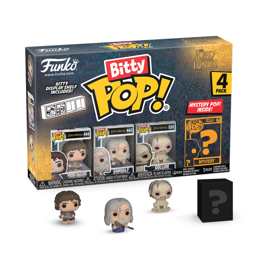 Funko Bitty Pop – Lord of the Rings - Frodo (4 Pack)