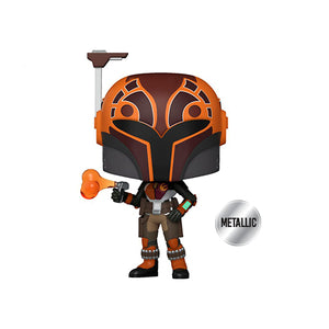 Funko Pop! Star Wars: Star Wars Rebels #679 - Sabine (Metallic) (International Exclusive)