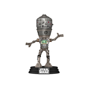 Funko Pop! Deluxe: Mandalorian #720 - IG-12 (w/Grogu)