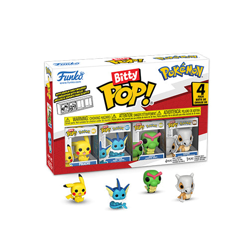 Funko Bitty Pop: Pokemon - Set of Four Packs (4 Bittys per pack)