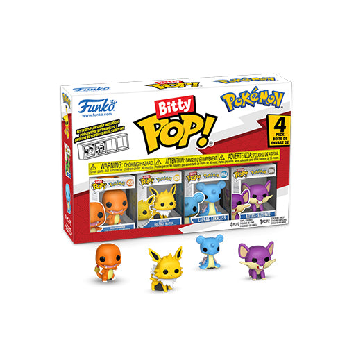 Funko Bitty Pop: Pokemon - Set of Four Packs (4 Bittys per pack)