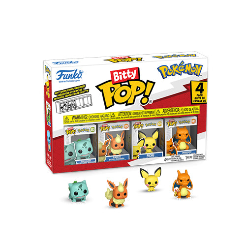 Funko Bitty Pop: Pokemon - Set of Four Packs (4 Bittys per pack)
