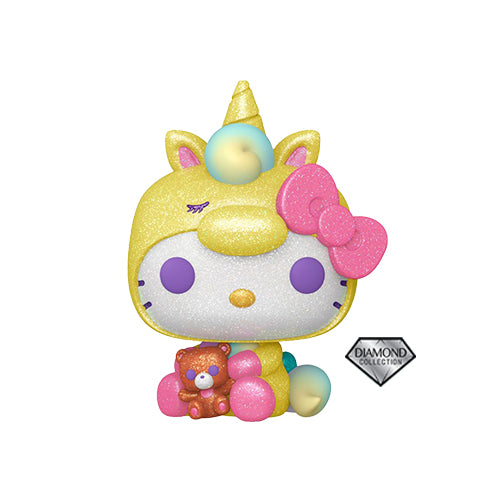 Funko Pop! Sanrio - Hello Kitty #58 - Hello Kitty (Unicorn) (Diamond Glitter) (International Exclusive)