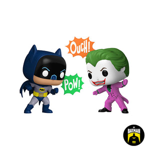 Funko Pop! Heroes: Batman 85th Anniversary - Batman vs Joker (1966) (2 Pack) (International Exclusive)