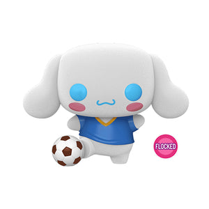 Funko Pop! Sanrio: Hello Kitty #86 - Cinnamoroll (w/Soccer Ball) (Flock) (International Exclusive)