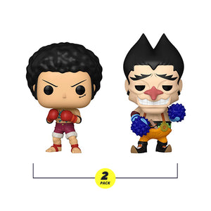 Funko Pop! Animation - One Piece - Luffy & Foxy (2 Pack) (International Exclusive)