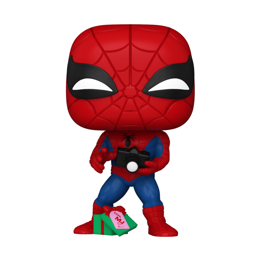 Funko Pop! Marvel: Holiday #1441 - Spider-Man  (w/Opened Gift)