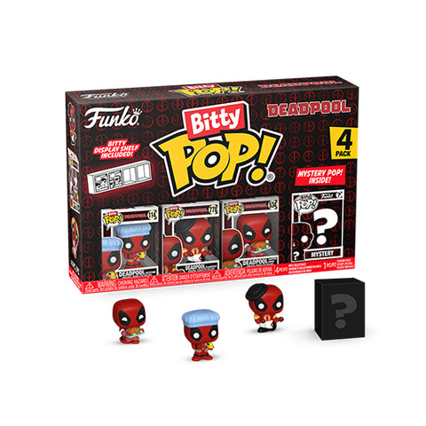 Funko Bitty Pop – Deadpool - Bathtime (4 Pack)