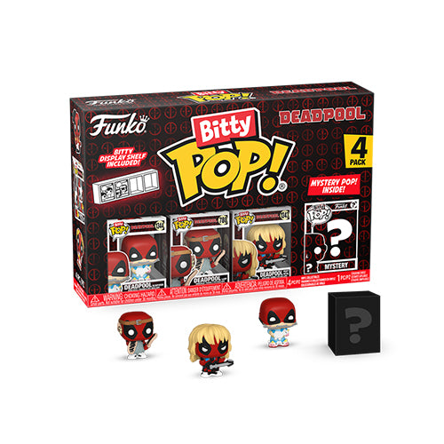 Funko Bitty Pop – Deadpool - Sleepover (4 Pack)