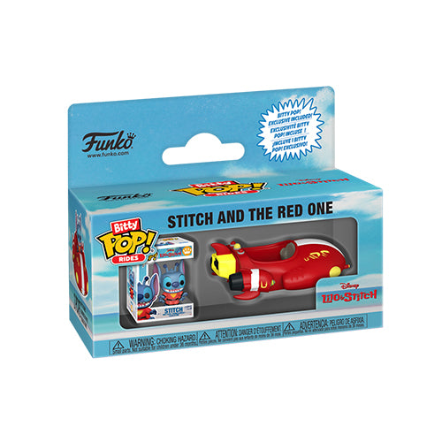 Funko Bitty Pop! Ride: Lilo & Stitch - Stitch (w/The Red One)