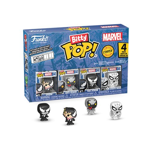 Funko Bitty Pop: Spider-Man - Set of Four Packs (4 Bittys per pack