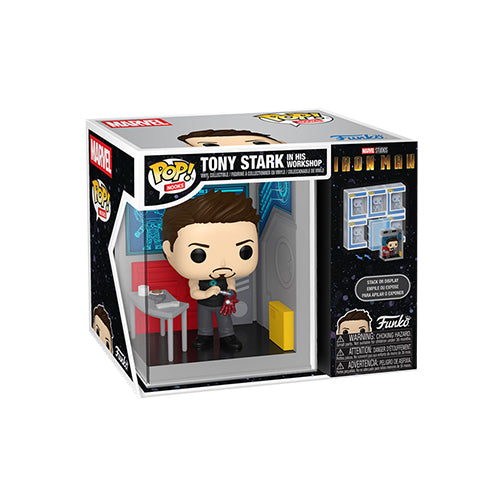 Funko Pop! Nooks: Marvel - Ironman (2008) - Tony Stark (In Garage)