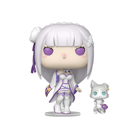 Funko Pop! & Buddy: Re: ZERO - Starting Life in Another World #2112 - Emilia (w/Puck)