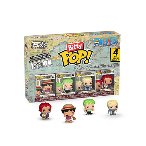 Funko Bitty Pop: One Piece - Luffy (4 Pack)