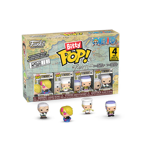 Funko Bitty Pop: One Piece - Sanji (4 Pack)
