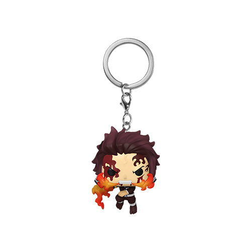 Funko Pop! Keychain: Demon Slayer - Tanjiro (Dancing Flash)